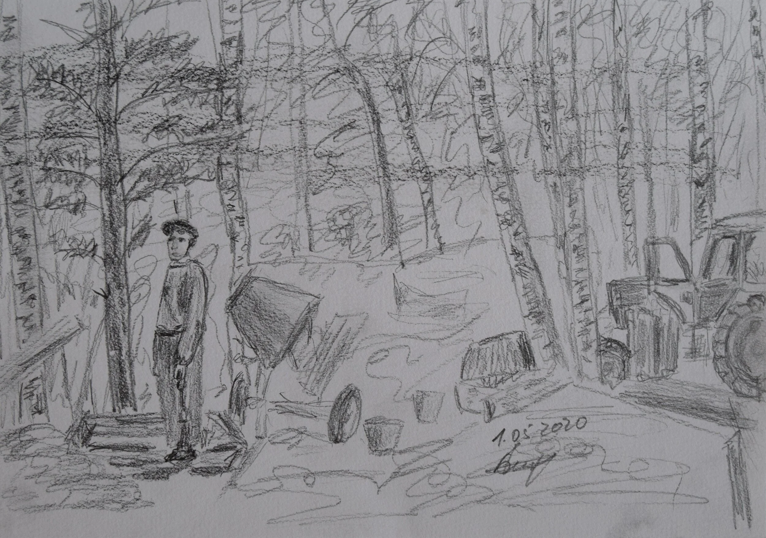 Building site. Altaj