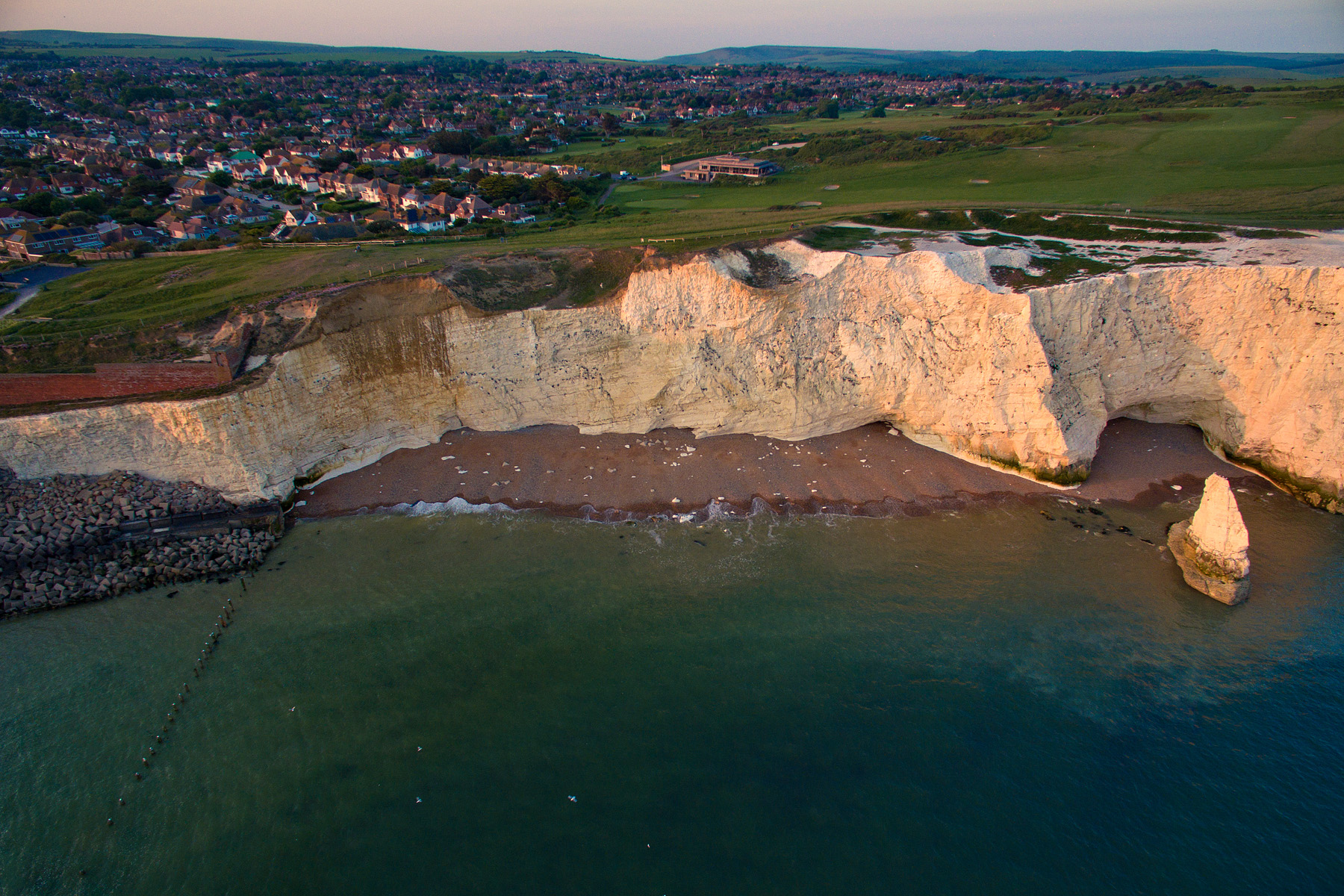 Seaford Head at Sunset, East Sussex