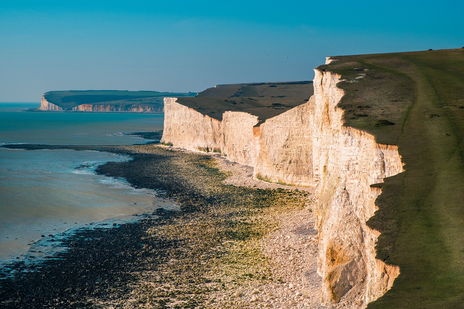 Seven Sisters cliffs, Seaford, East Sussex