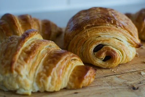 Chocolate and Croissants at the Bakery