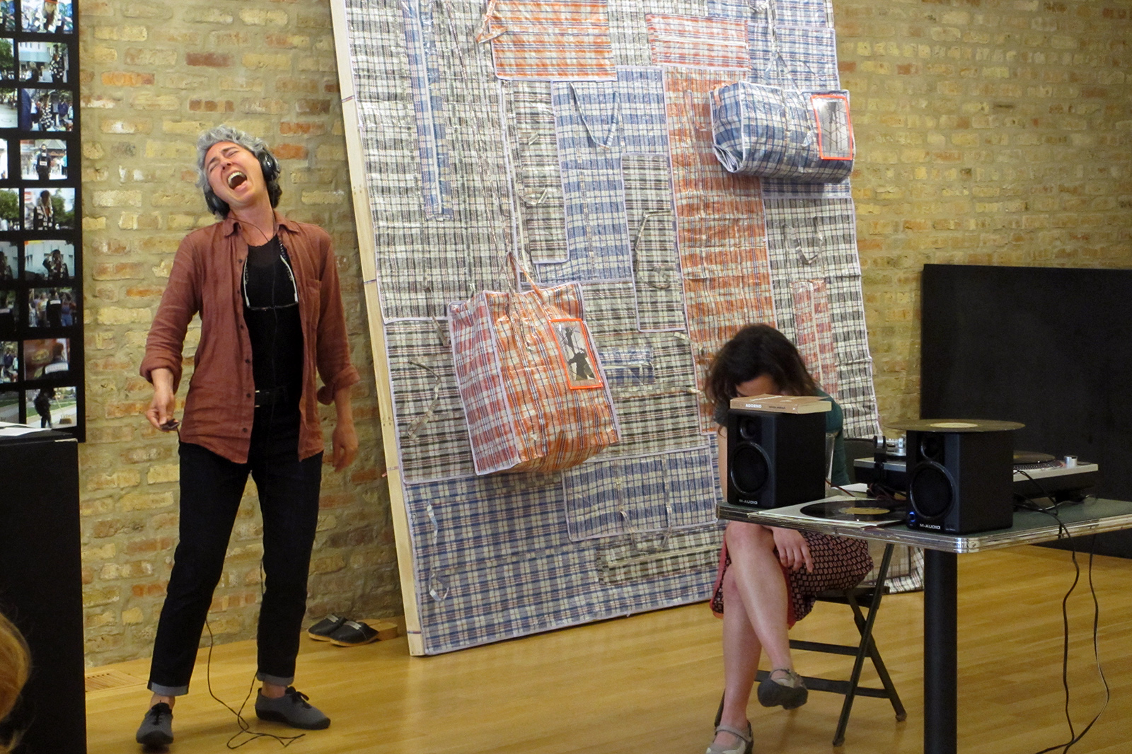  Terri Kapsalis , Twelve For Take it   and Anne Elixabeth Moore,  +TAKE IT,  performance 2015 