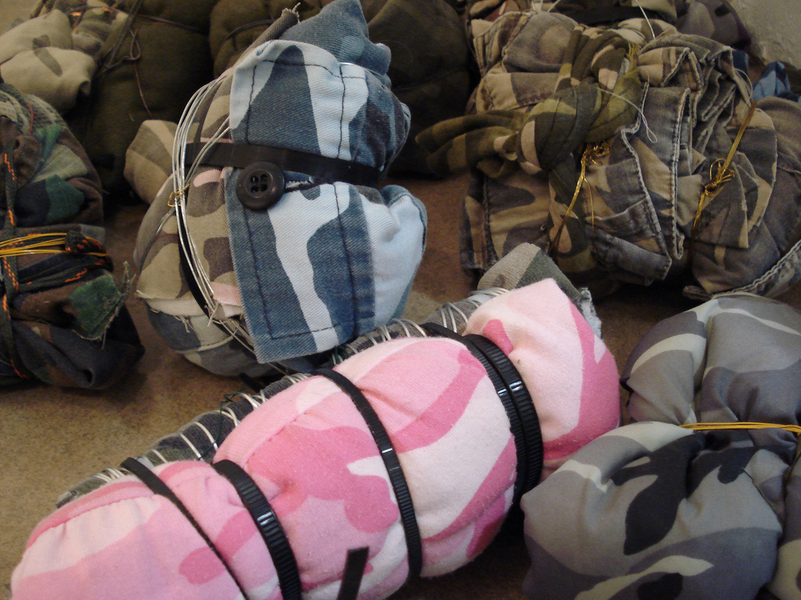 Stealth: installation view, Northeastern Illinois University 2007