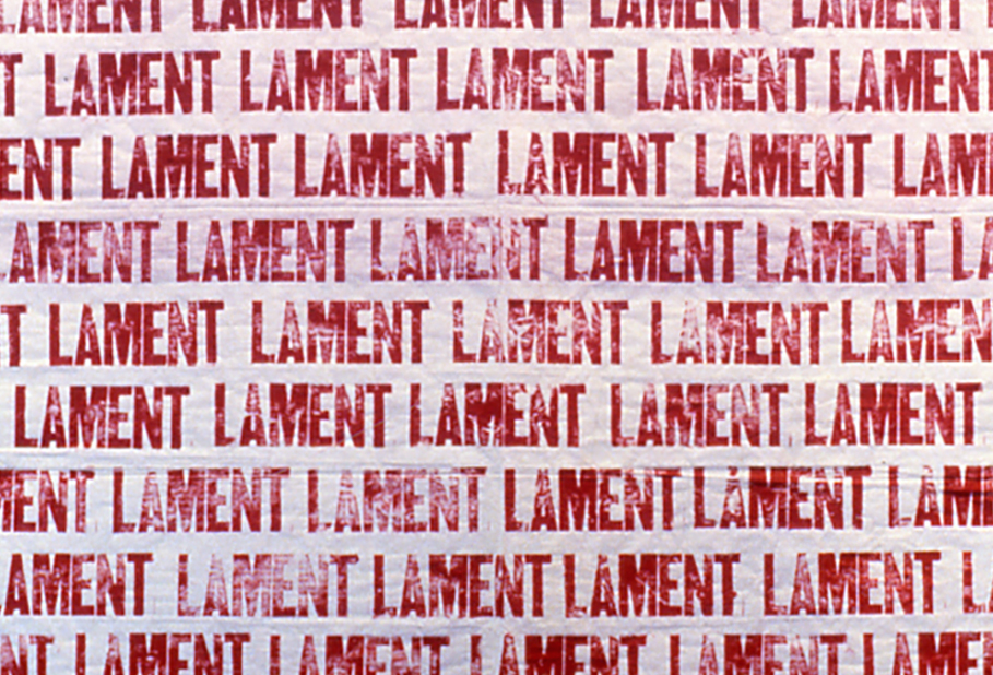   Reproductions: Lament Cloth , Museum of Fine Arts, Boston 1989. Photo: B.T. Martin 