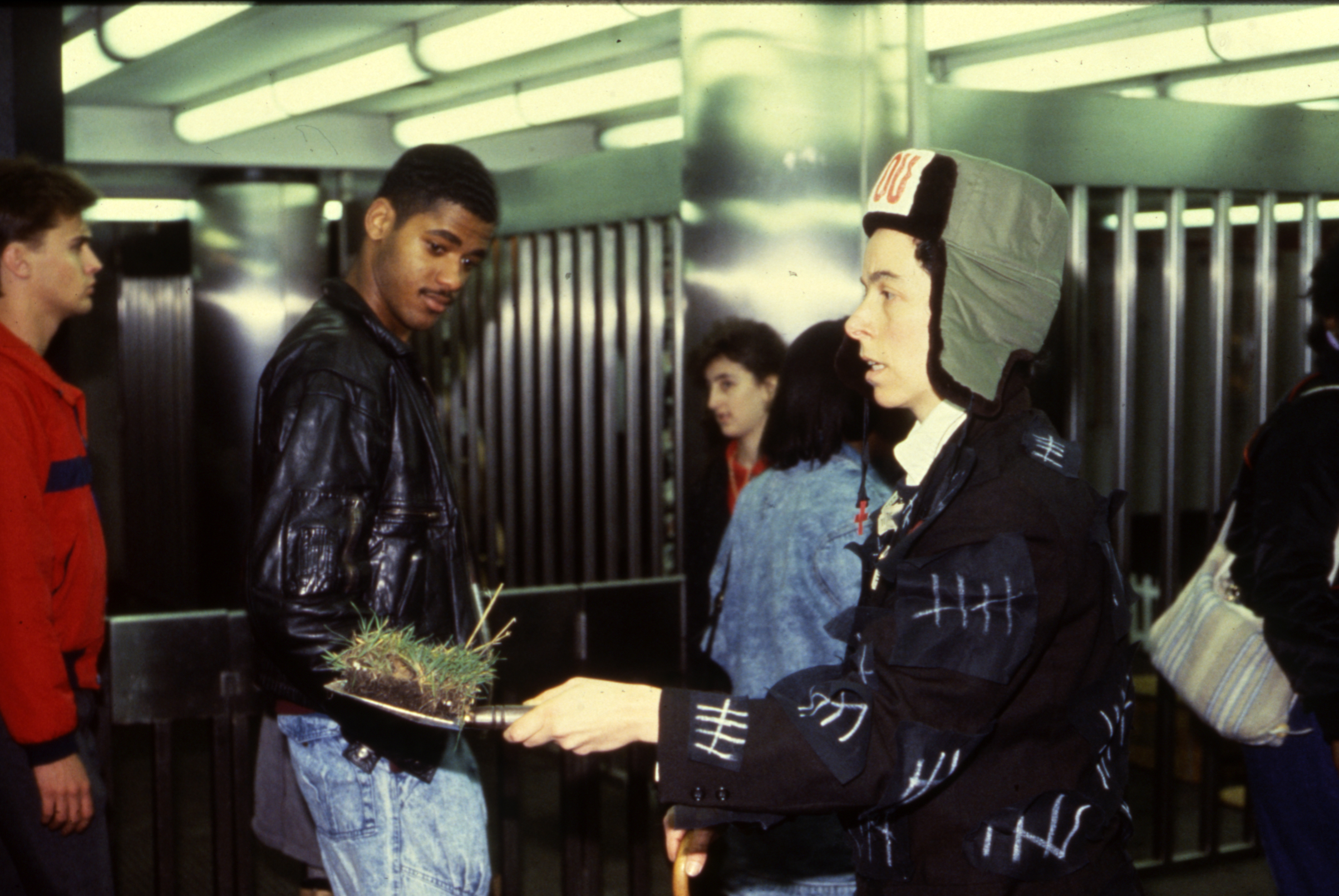  Subway Rebus: Washington Street Station 1988 