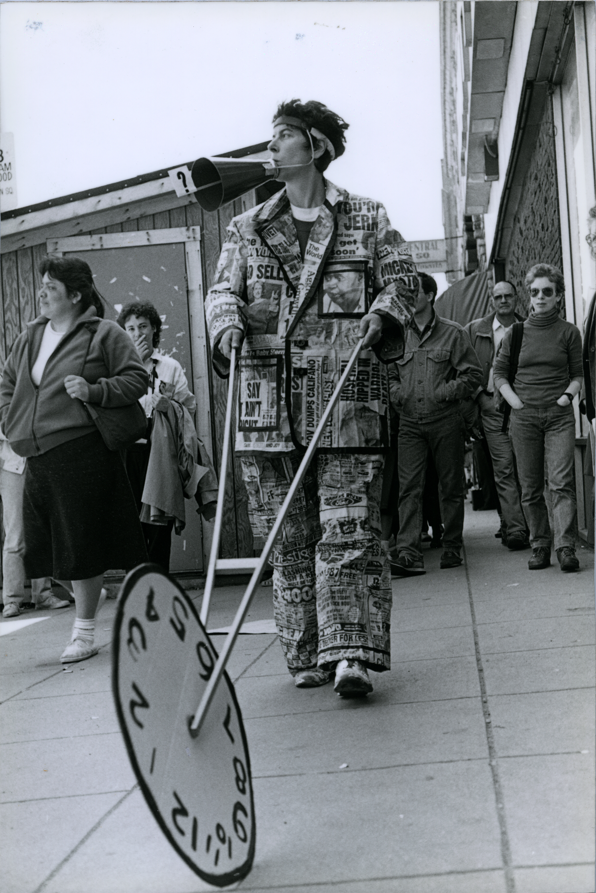  Newspaper Suit: Central Square 1987 