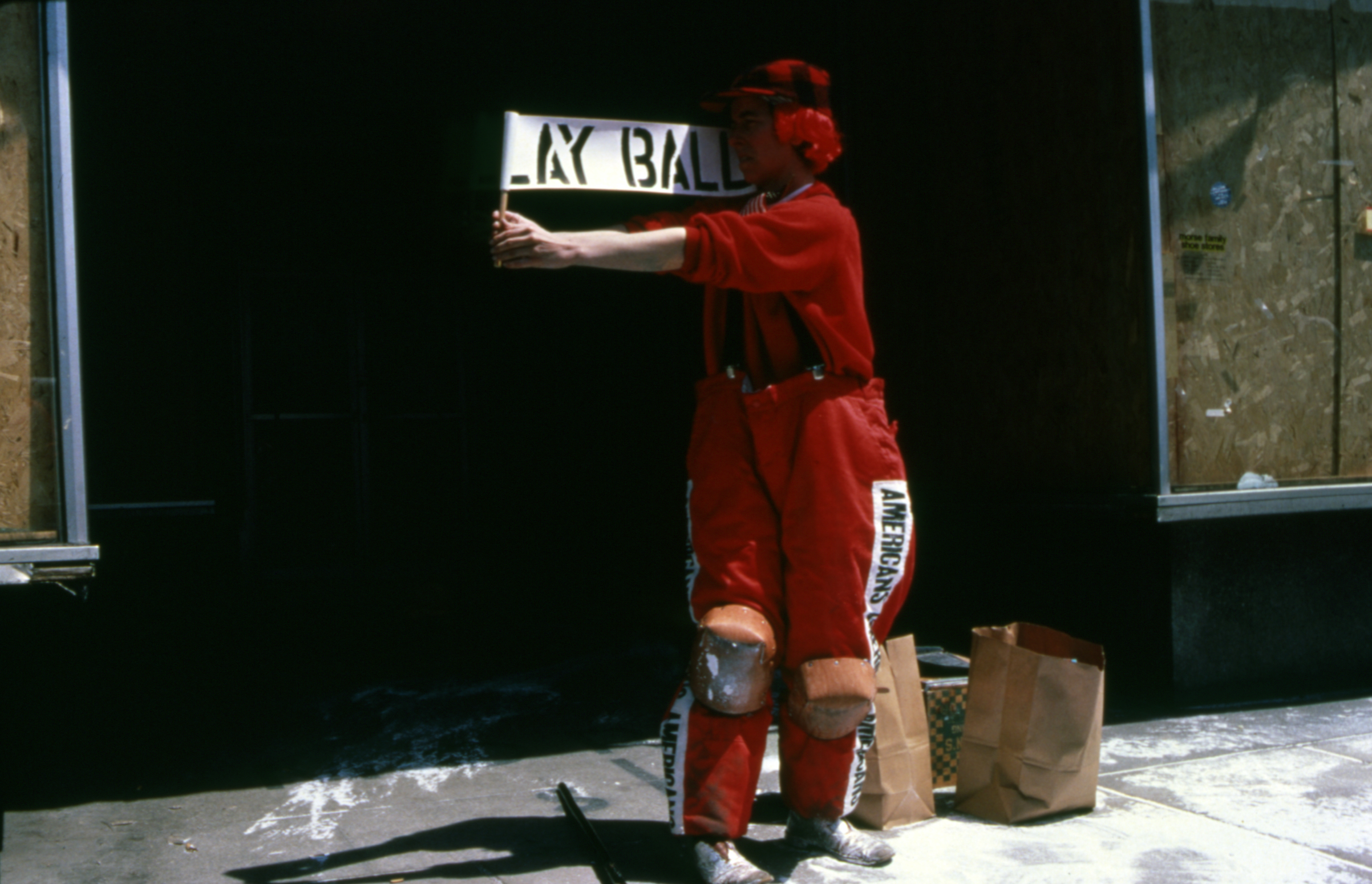   Soapbox , Cambridge Arts Council, Massachusetts Bay Transportation Authority, Cambridge, MA, 1985. 