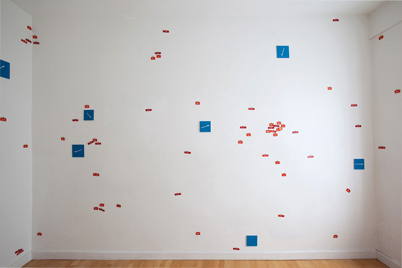   Constellations , 2010, solo exhibition curated by Ryan Weber at Schalter, Berlin, Germany 