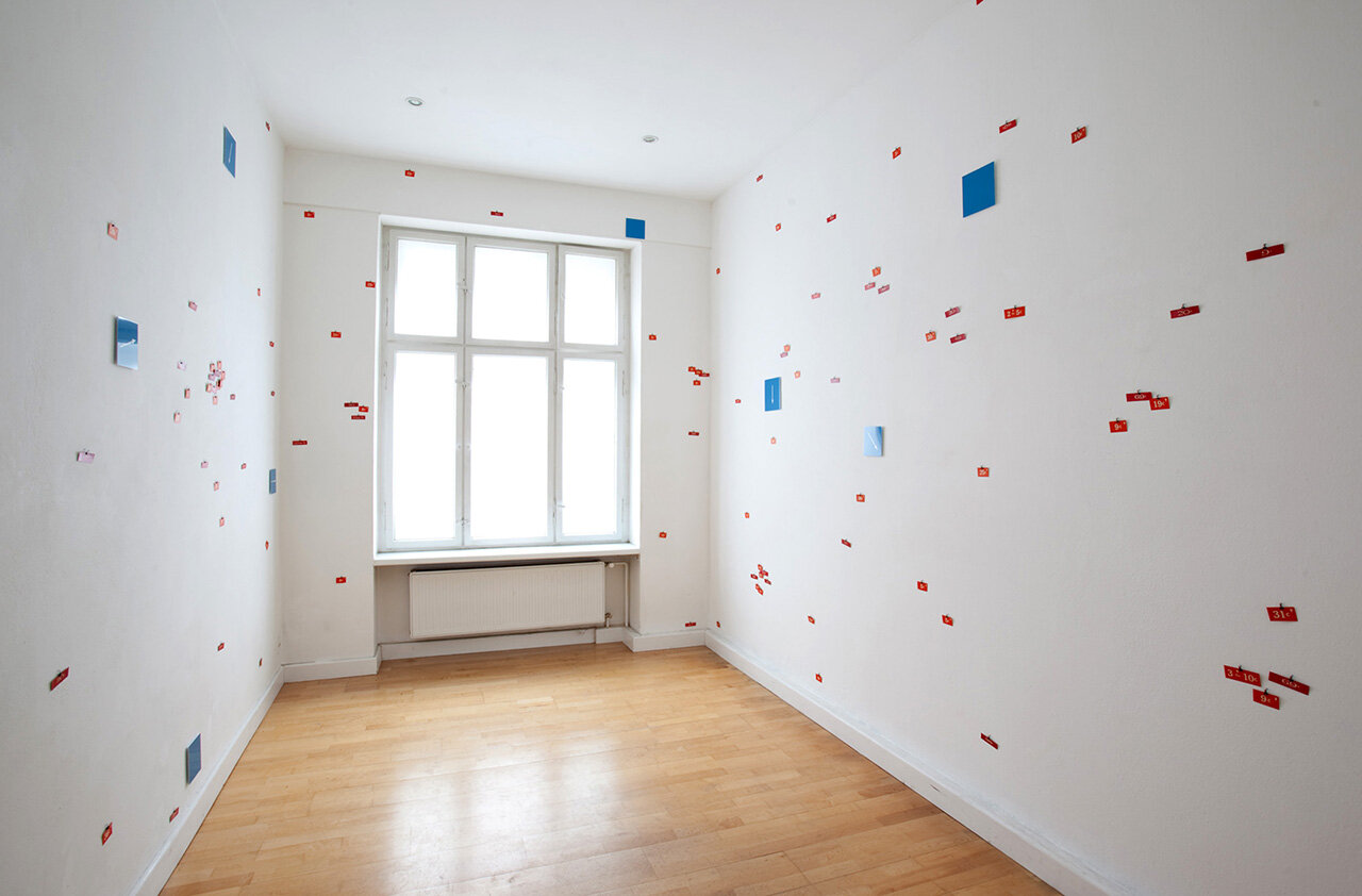   Constellations , 2010, solo exhibition curated by Ryan Weber at Schalter, Berlin, Germany 