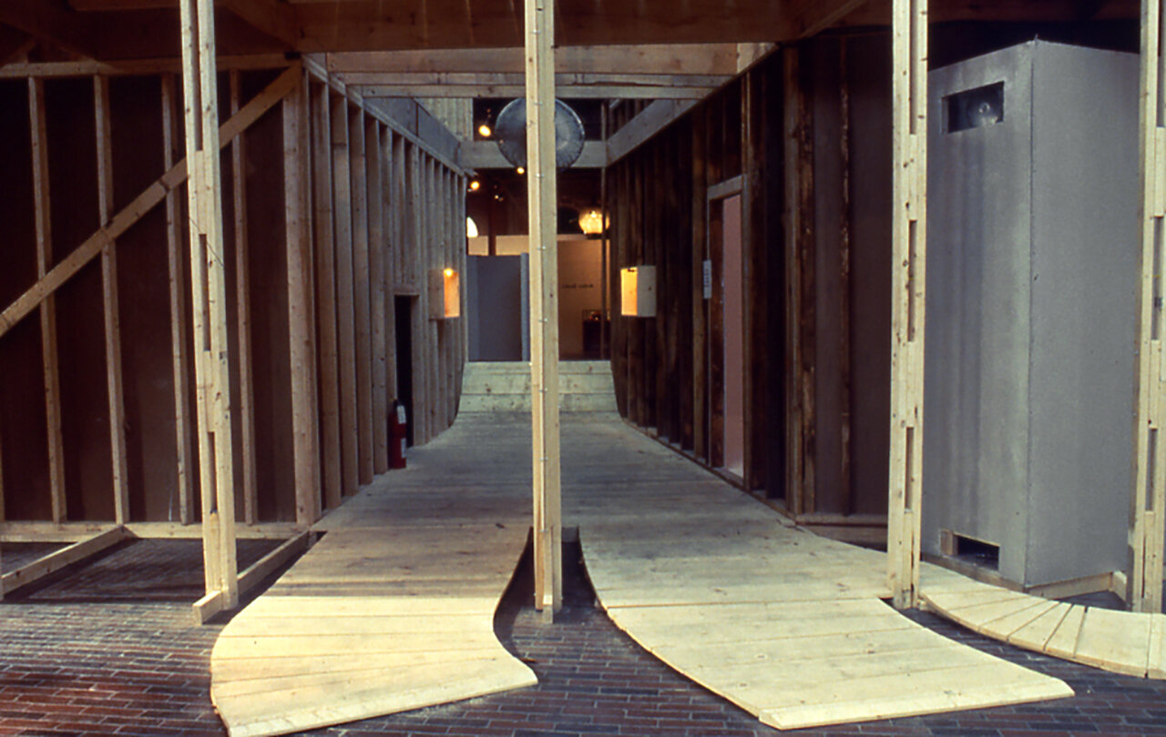   Marginal Way : installation view 1991. Photo: B. T. Martin 
