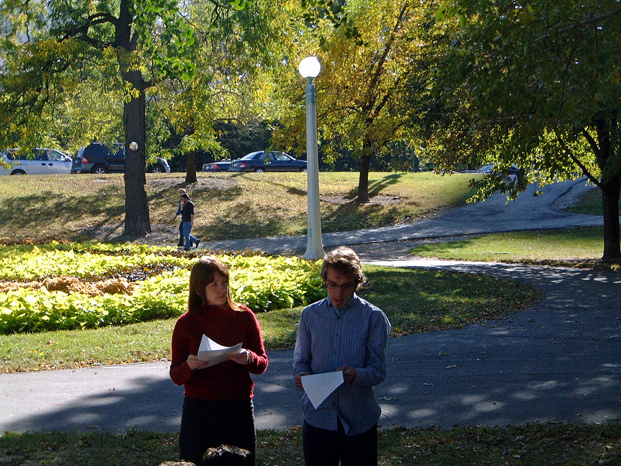  Invisible Garden Reading: David Snyder and Amber Smock 2004 