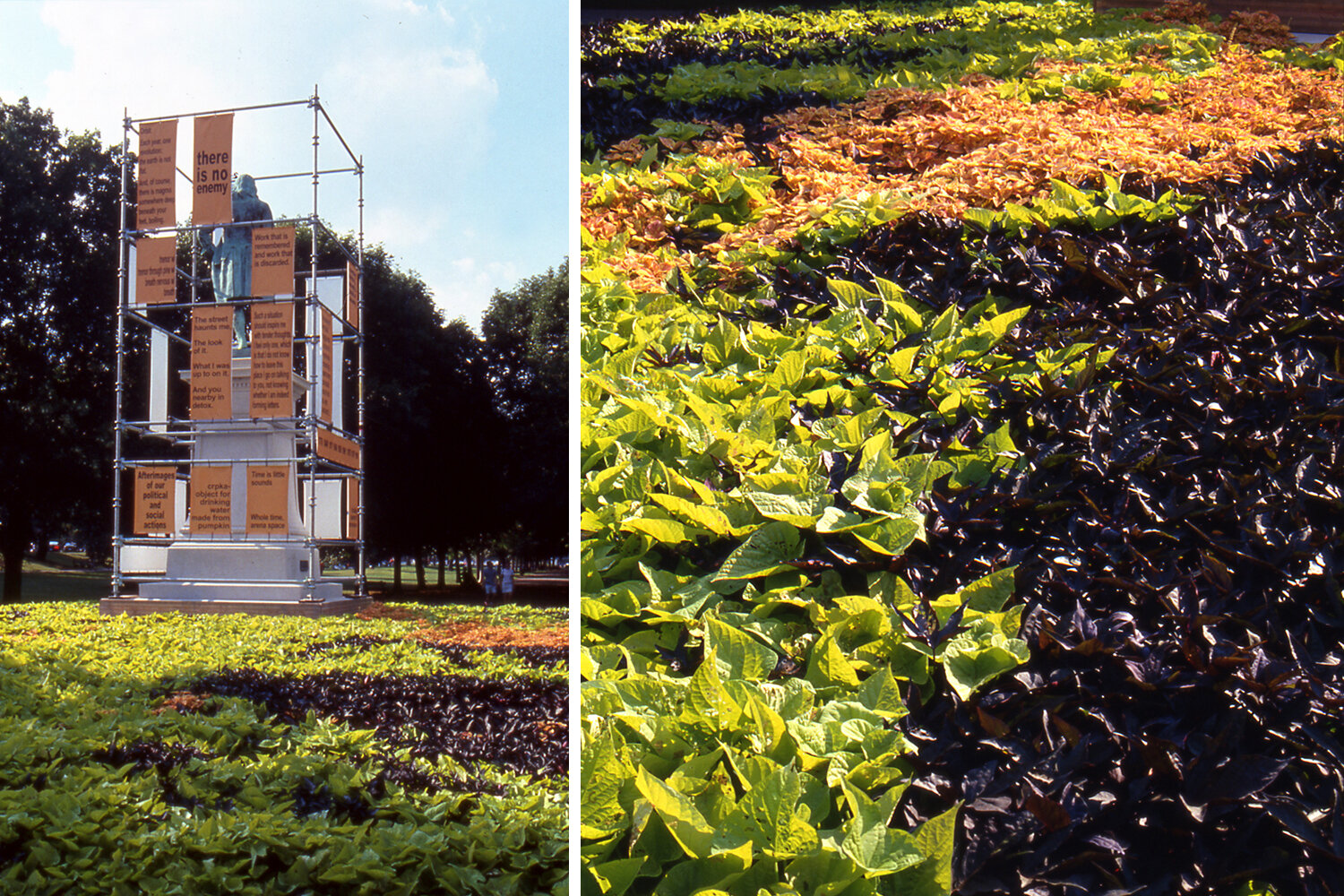   Invisible Garden , installation view, Lincoln Park, Chicago, 2004. Photo: Leslie. Schwartz 