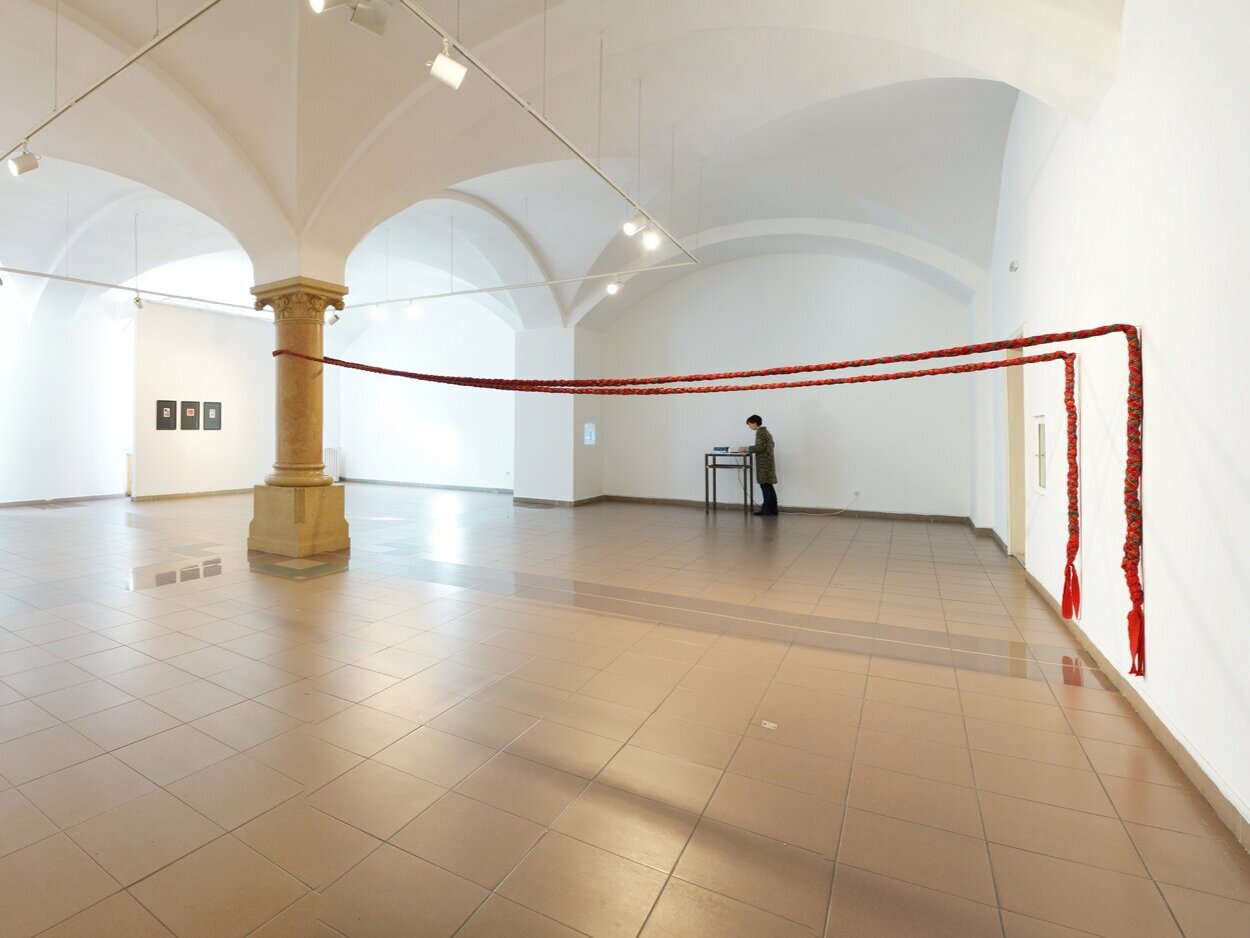  Chelen Amenca (Dance With Us) : installation view 2012, Contemporary Galleries of The Brukenthal National Museum, Sibiu, Romania. Photo: Stefan Jammer 