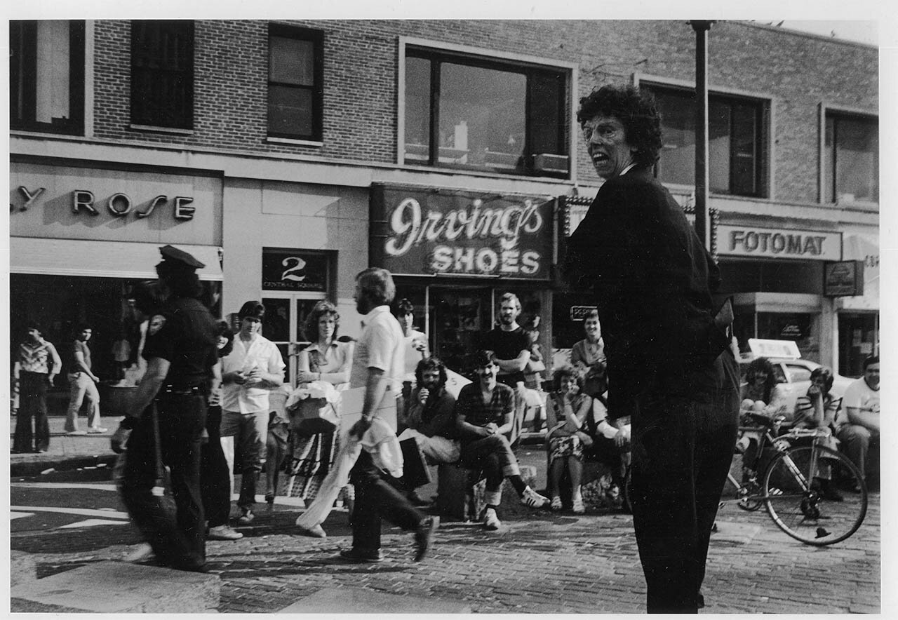   Man On The Street , 1983. Photo: Bruce T. Martin 
