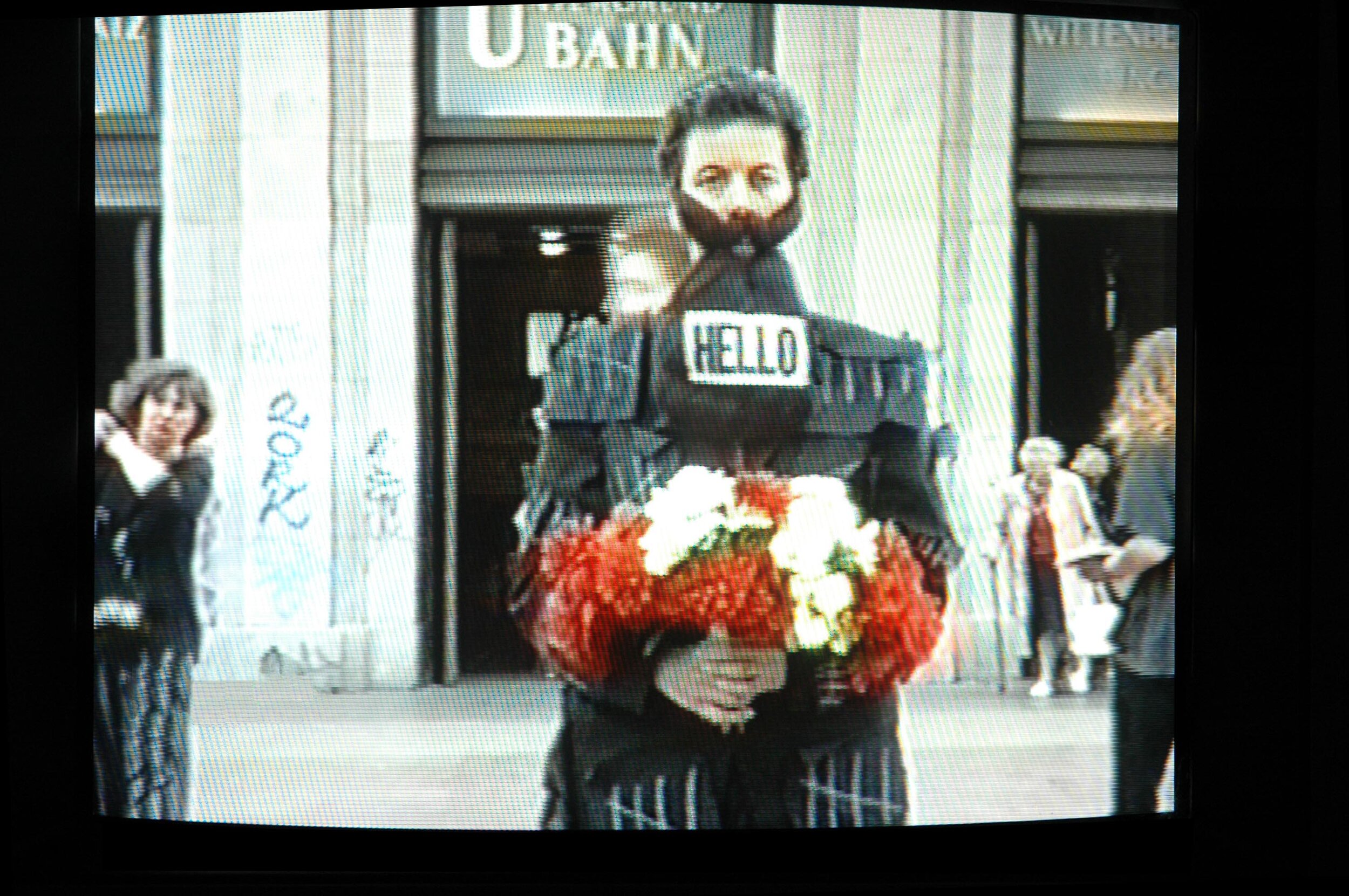  Hello Traitor, 1993. Video Still: Ingo Kratisch 