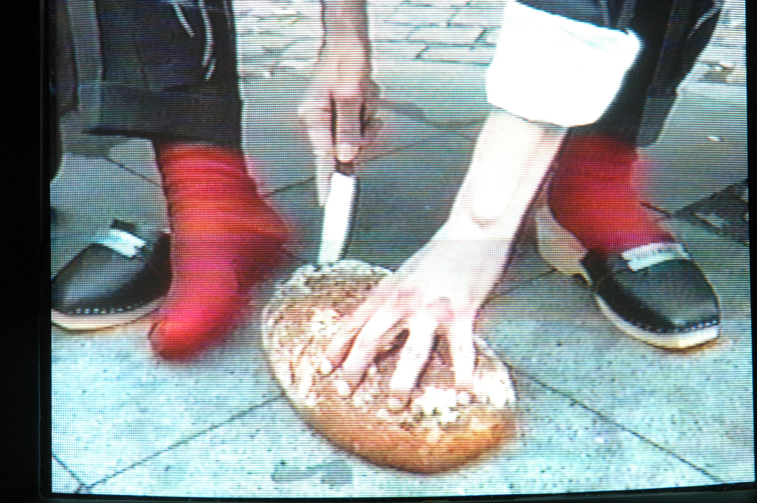  Hello Traitor, 1993. Video Still: Ingo Kratisch 