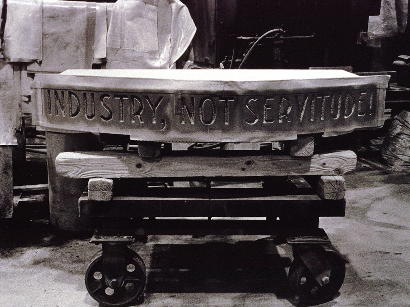  Industry Not Servitude!, National Historical Park for Labor and Industrial History, Lowell, Massachusetts, 1997 