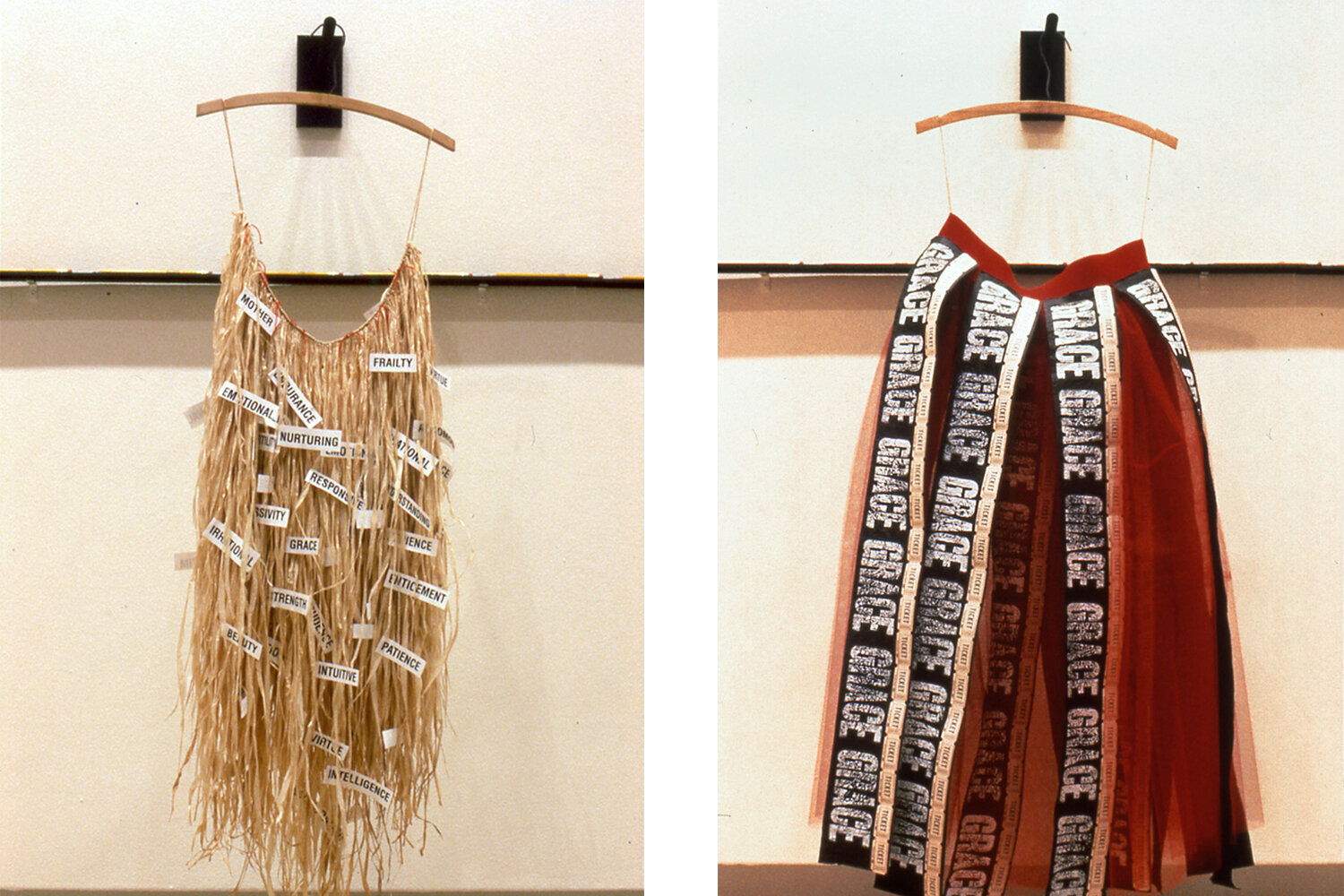   For the Instruction of Young Ladies : skirt details 1989. Photo: B.T. Martin 