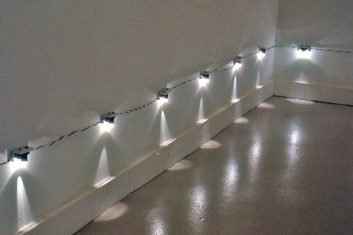   Measuring With Eyes and Feet : Installation view 1991. Photo: B.T. Martin 