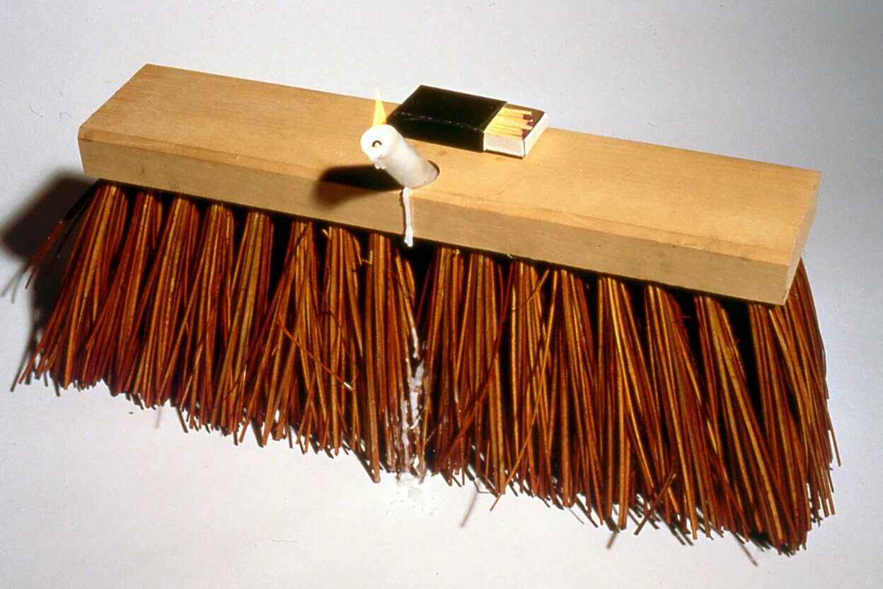   Speak!: Candle Broom &nbsp;1989. Photo: B.T. Martin 