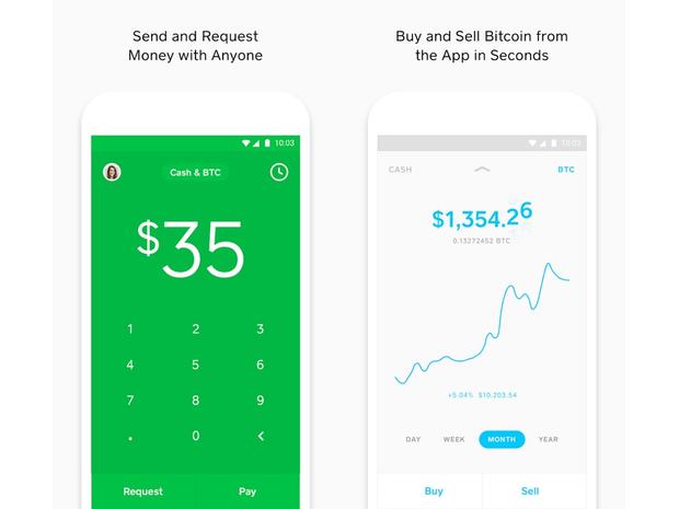 Transferring cash to bitcoin in square cash app виды кошельков биткоина