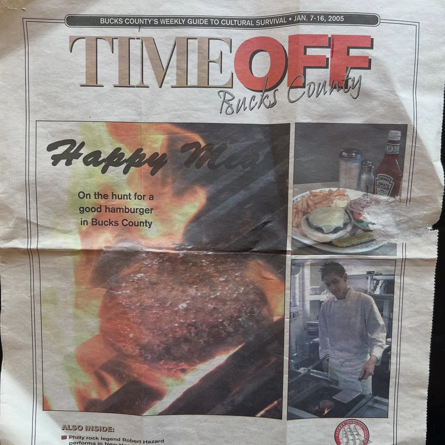 2005 best 🍔in bucks. 20 yrs later still smashing burgers! 
#yardleypa 
#buckscountypa 
#charcoalturns30