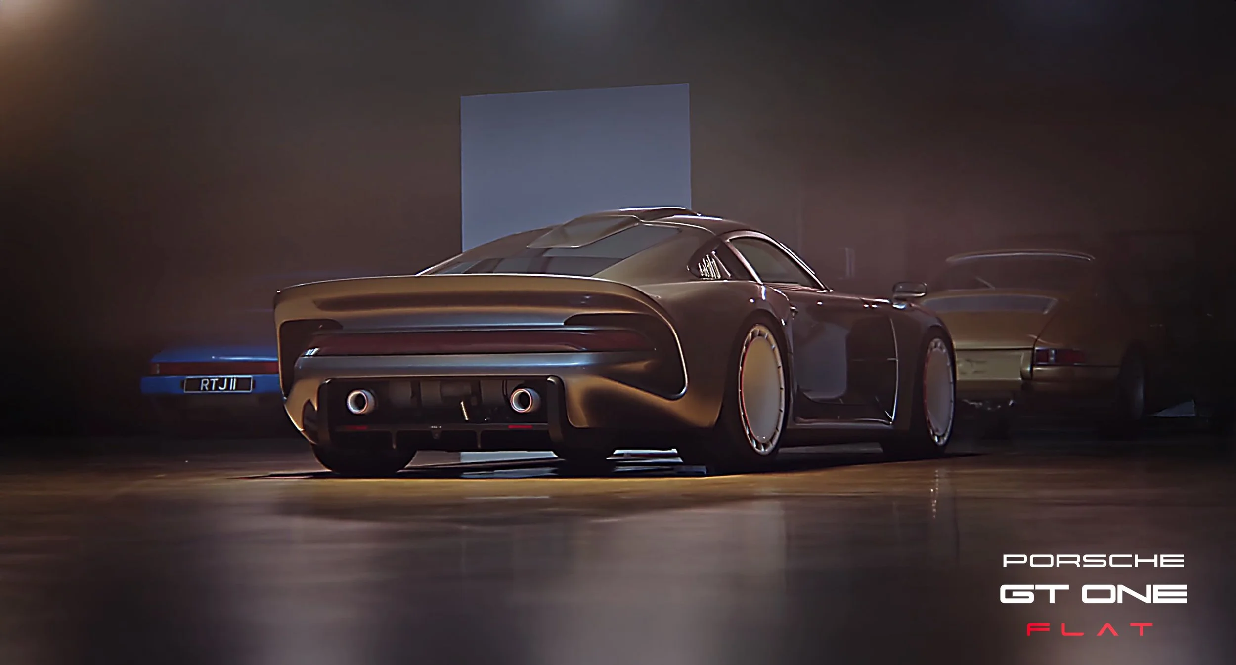 Porsche GT1 flat 6