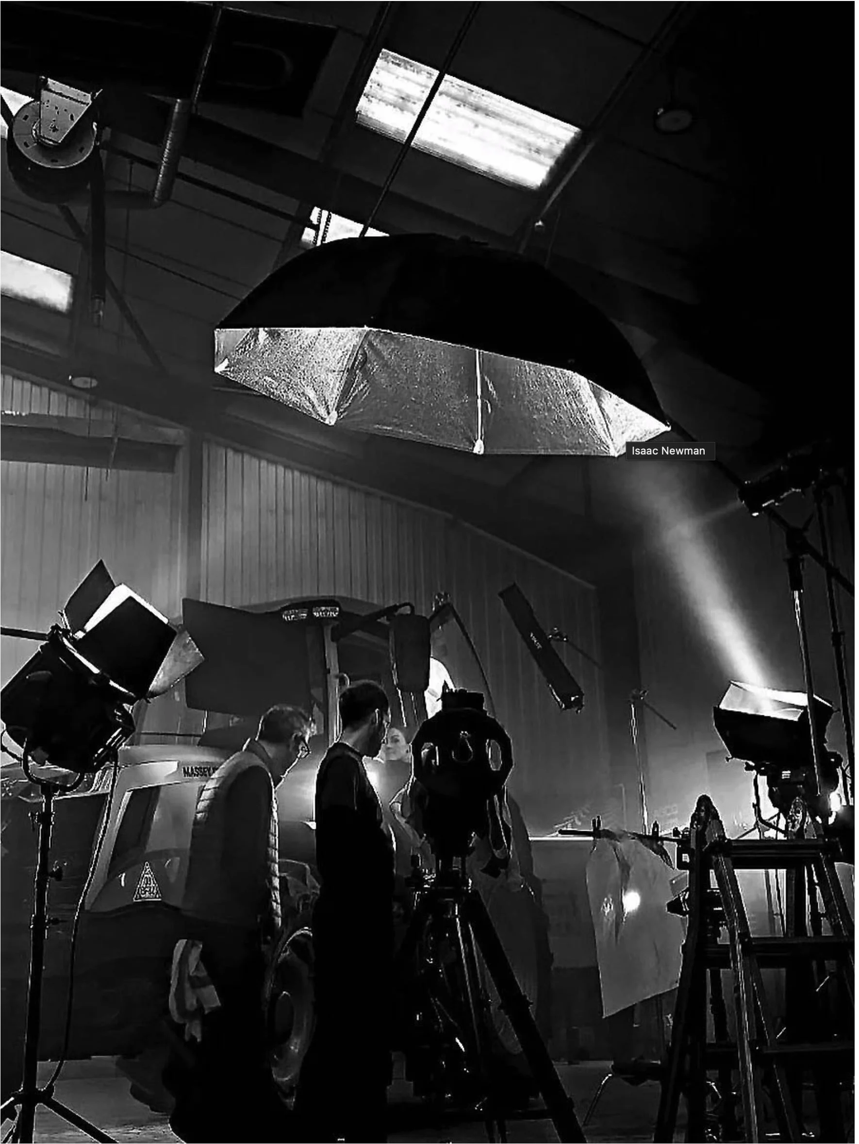 large parabolic down light