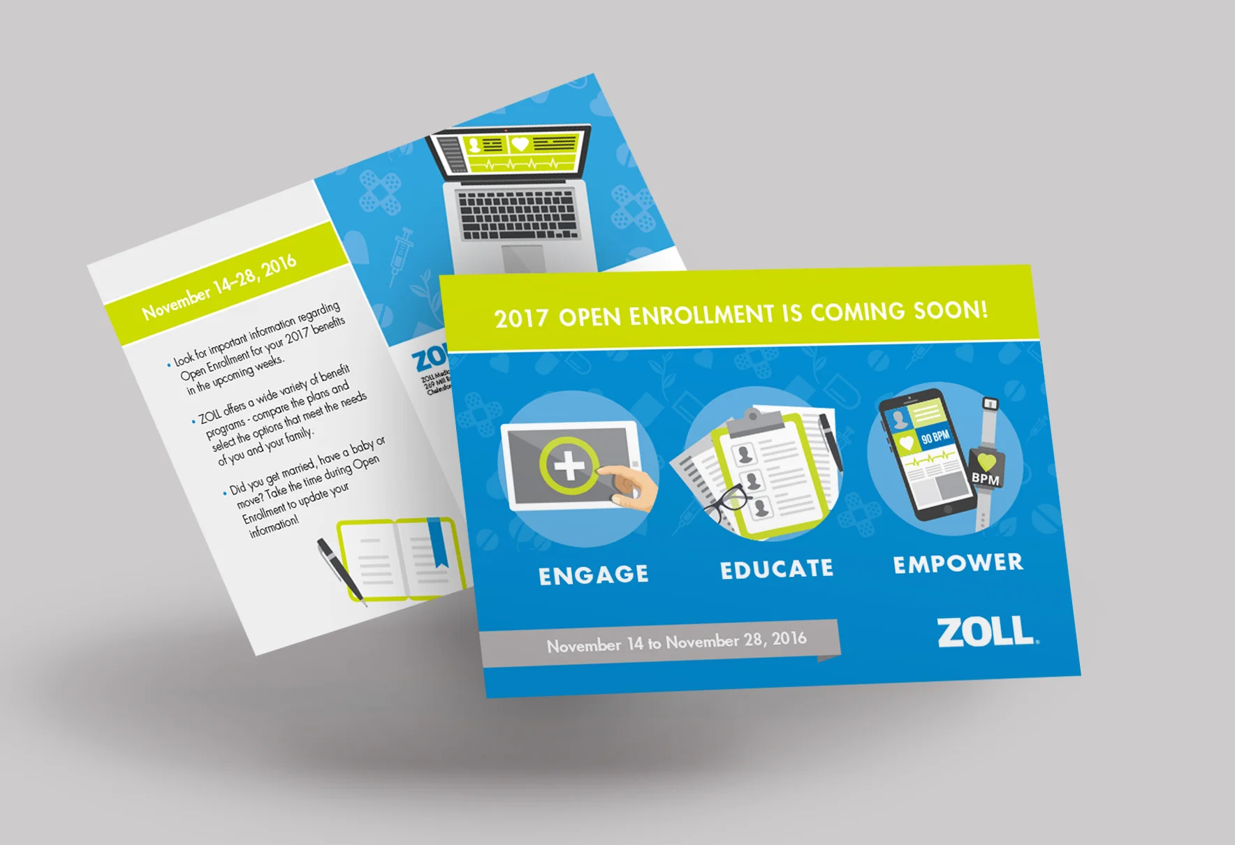  Open Enrollment Direct Mail Piece 