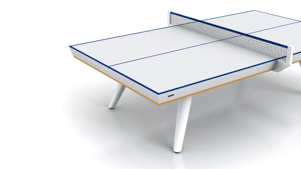 Victory - Halo White Table Tennis Table