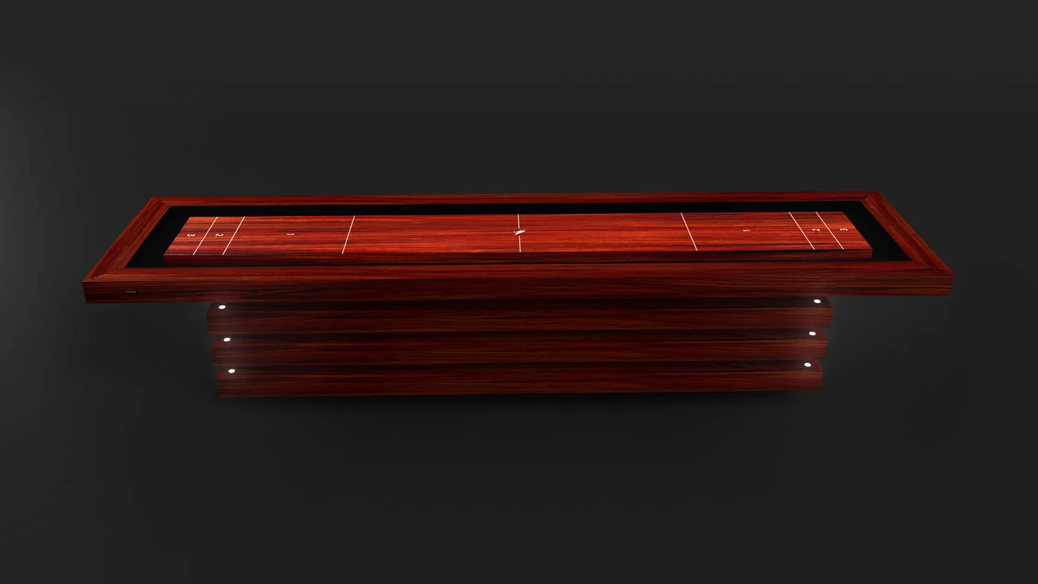 Arcligh Shuffleboard Table in Cocobolo