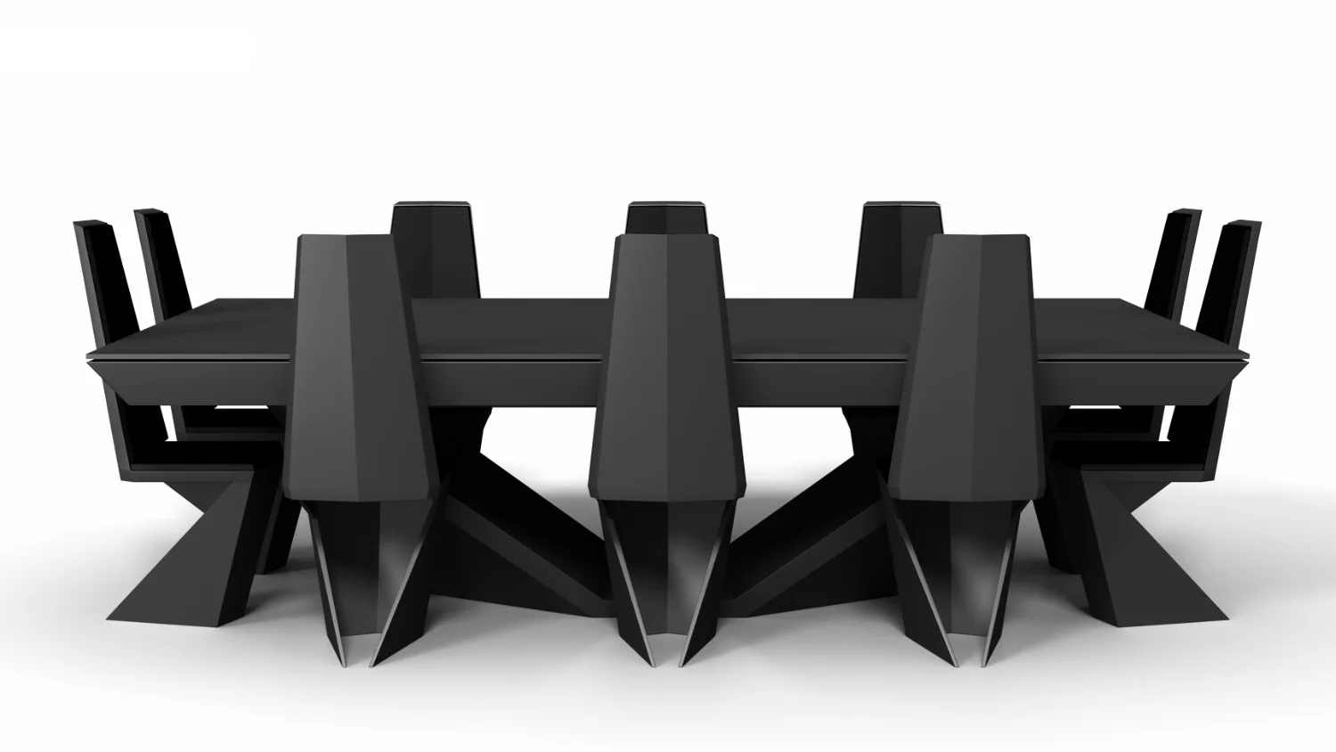 Stealth Billiards Table with a Dining Conversion Top and Chairs