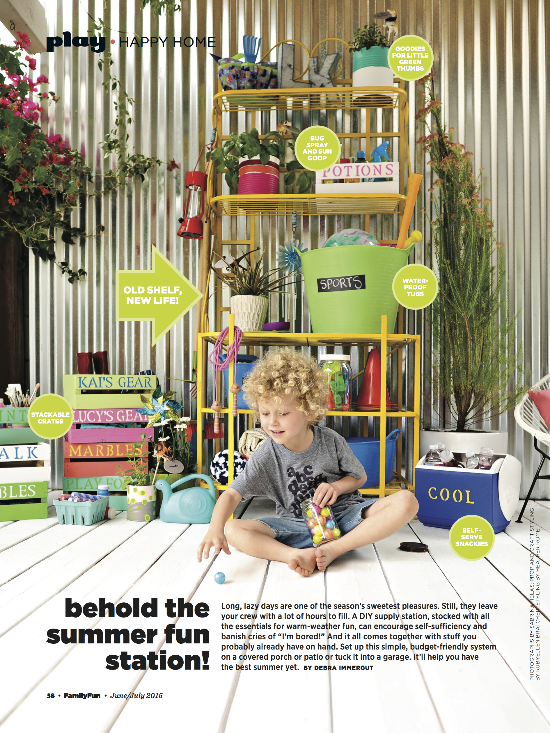 FAMILY FUN MAGAZINE JUNE/JULY 2015