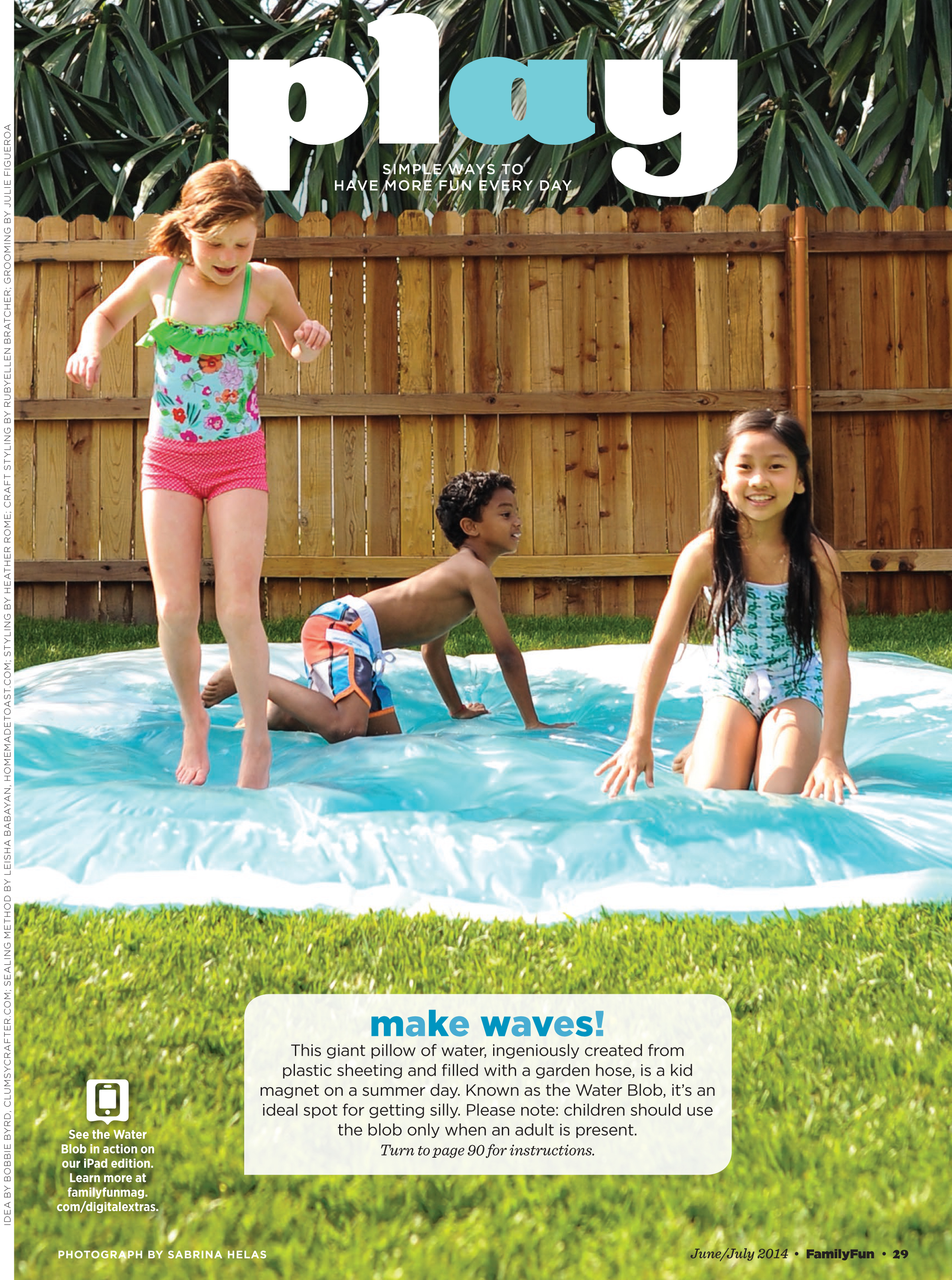 FAMILY FUN MAGAZINE JUNE/JULY 2014