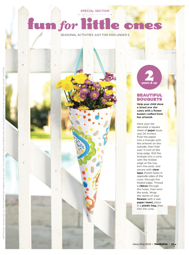 FAMILY FUN MAGAZINE JUNE/JULY 2015