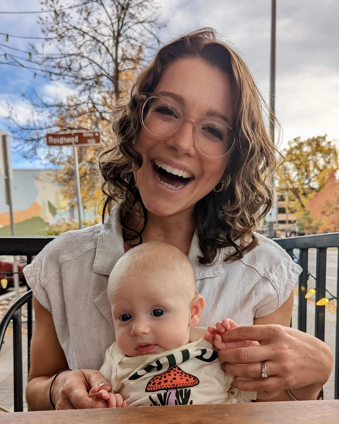 Auntie Elise loves her little Wild Thing 🍄
.
Jessica and I have been best friends since birth. We are only days apart.
.
Now, it&rsquo;s a joy to see her start this journey of parenthood with her amazing husband Jordan.
.
I look forward to telling L