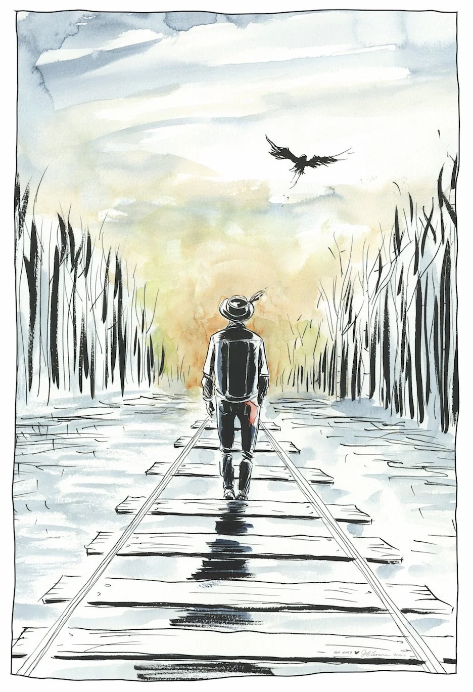 Gord Downie by Jeff Lemire