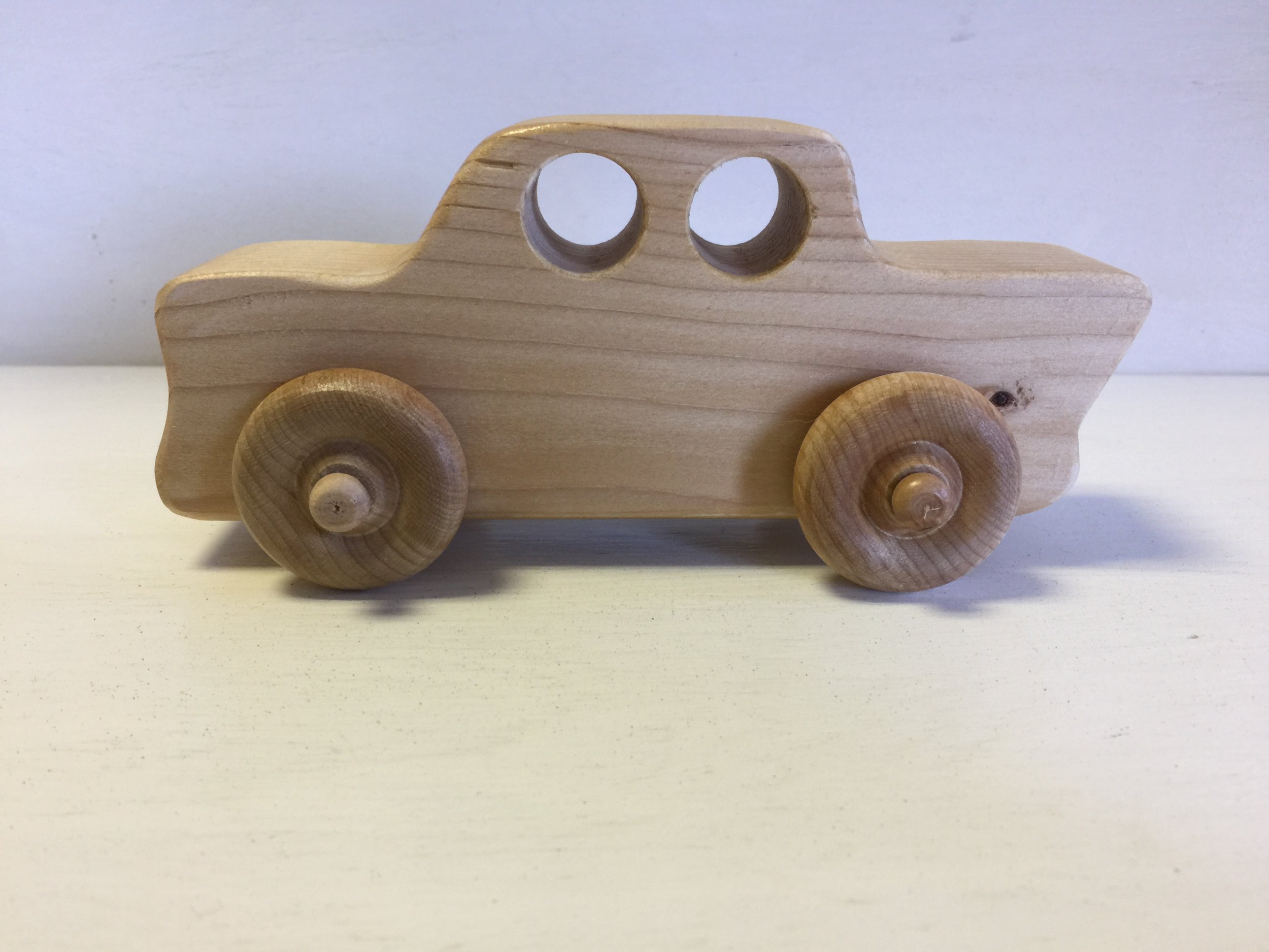 #179 - big tot car $8.00 blue, green, red