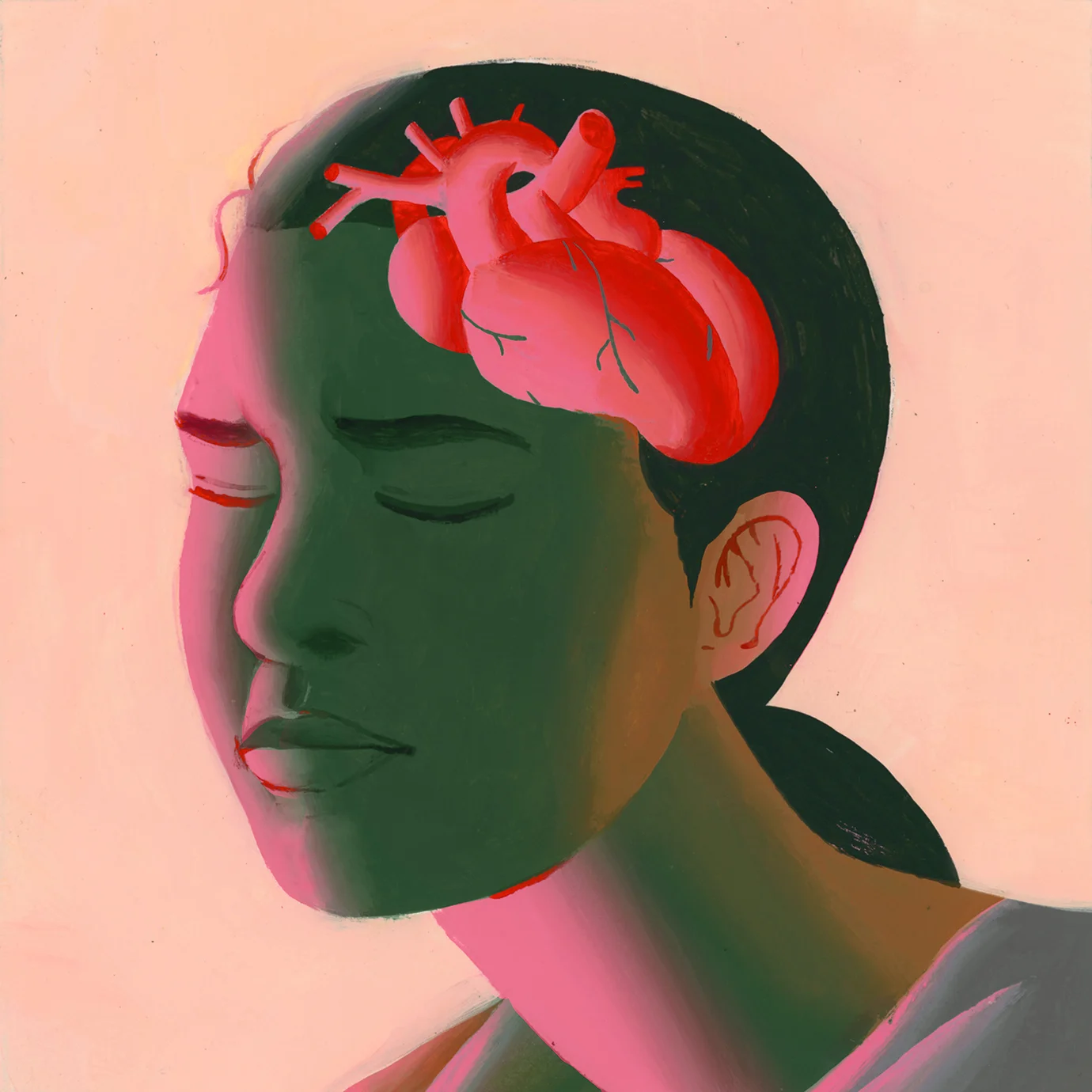 Broken-heart syndrome is real, and it starts in the mind.