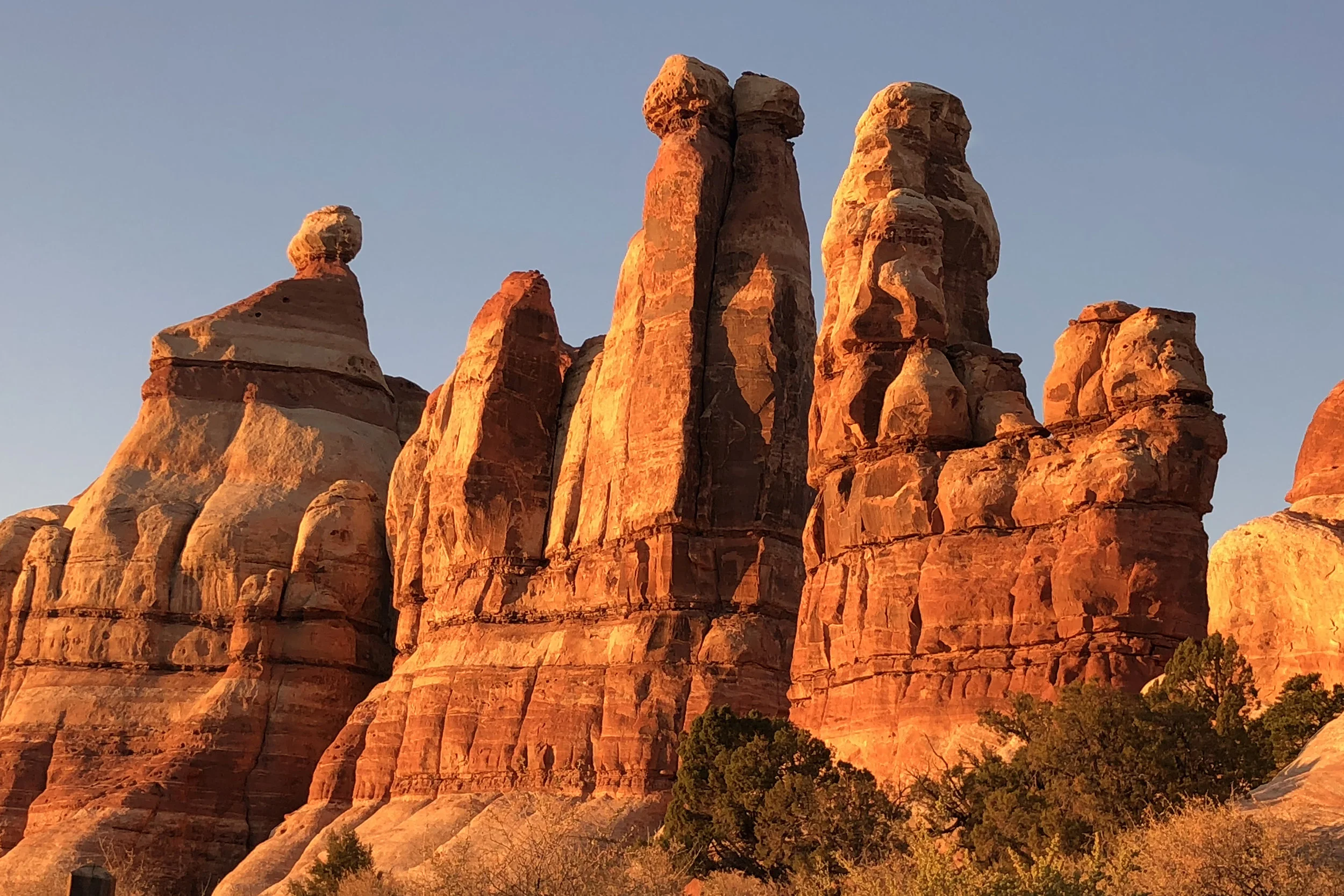 Photo taken after drawing Canyonlands