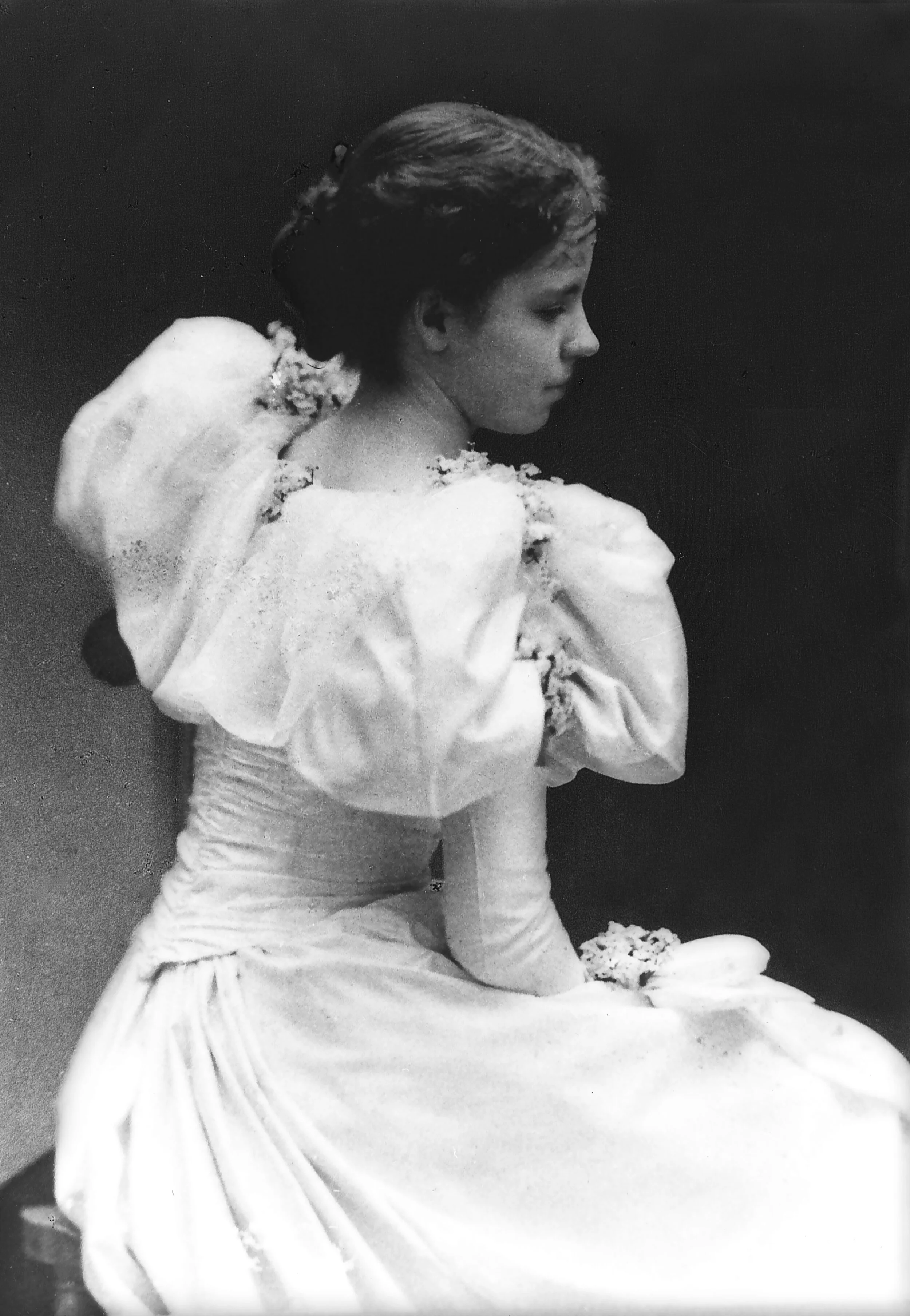 Kate Hull Bundy in debut concert gown