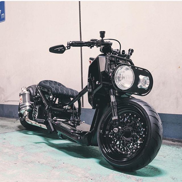 Repost @fittedlifestyle  murdered out ruckus by @tokyoparts ! Super clean build rocking some 2 piece FLPPARTS WHEELS 