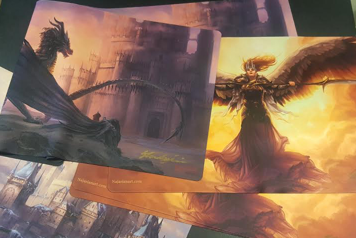 If you do fantasy art, Game mats are a great way to stand out from the crowd and offer something no-one else has