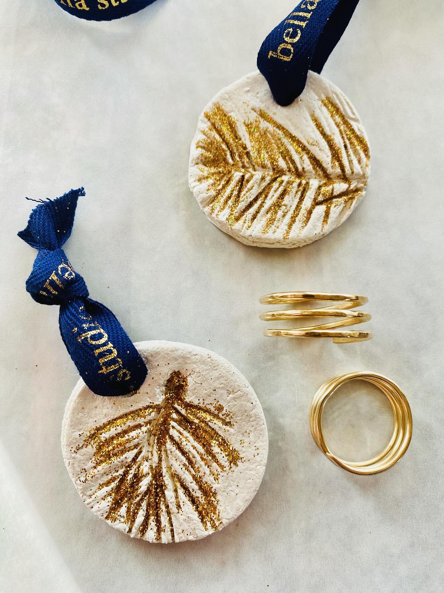 the joy of making! #saltandflour #pine #glitterglittereverywhere