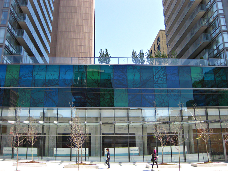 The Murano Development, Bay St., Toronto, Photo by Barbara Astman