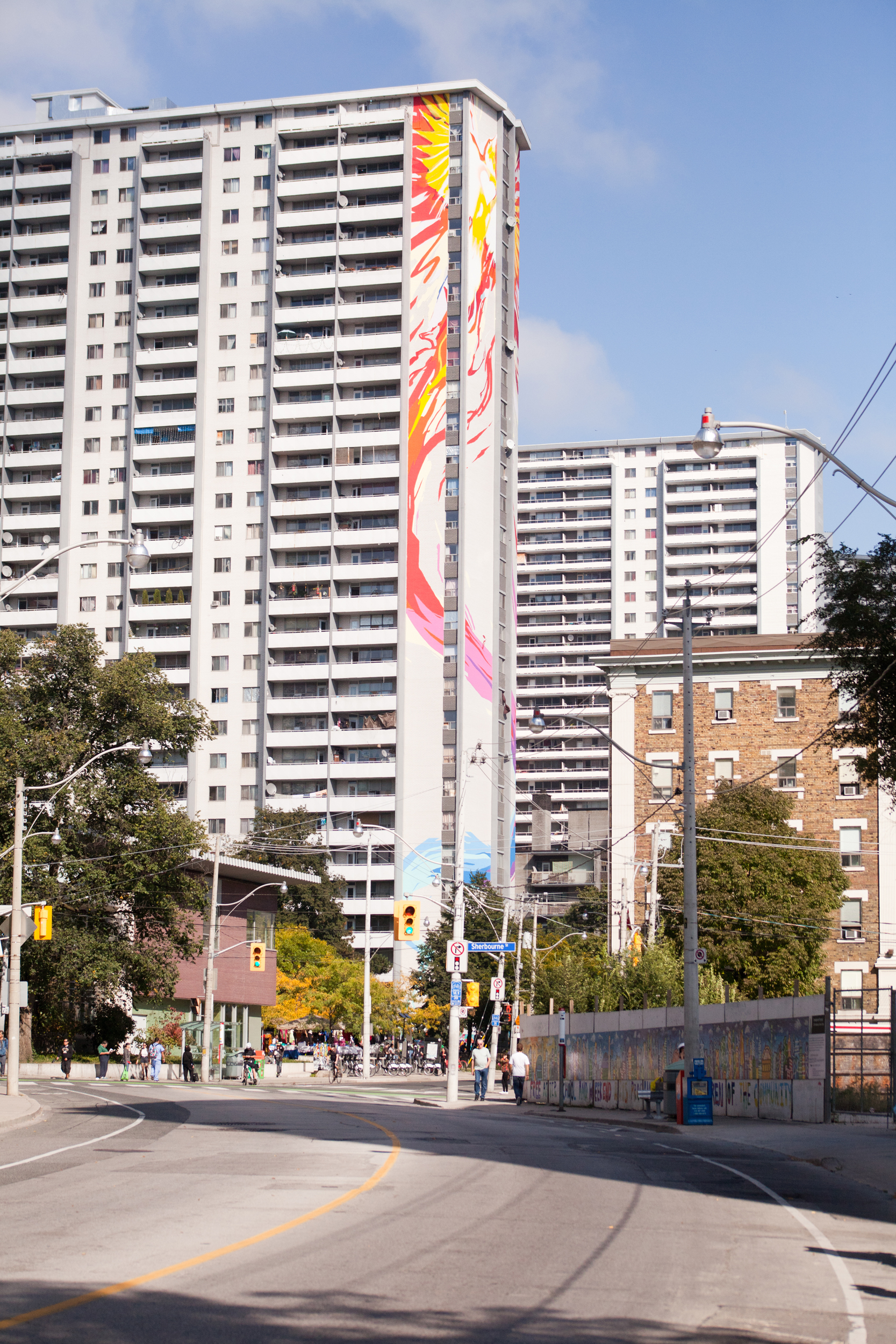 The World’s Tallest Mural , 2013. Photo by Diego Rojas.