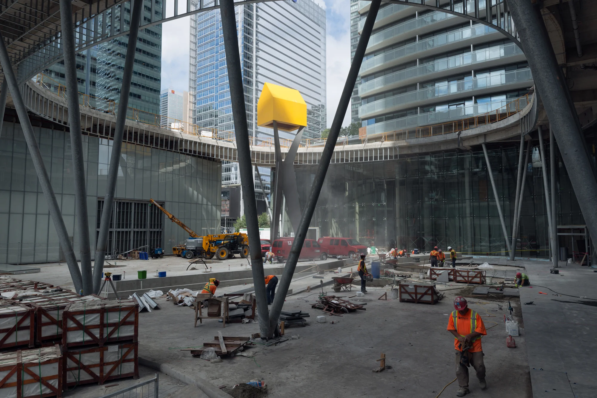 Dream House by Vong Phaophanit and Claire Oboussier, ICE Condos, Toronto, 2015. Photo by Matthew Monteith, 2015.