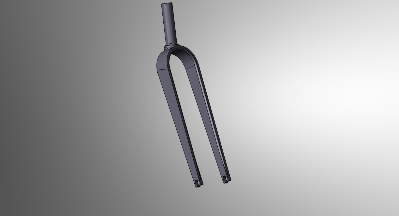 Road Bike Fork CAD Model