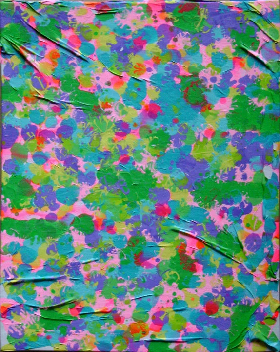 Wrinkles/Acrylic on Canvas/2010 SOLD