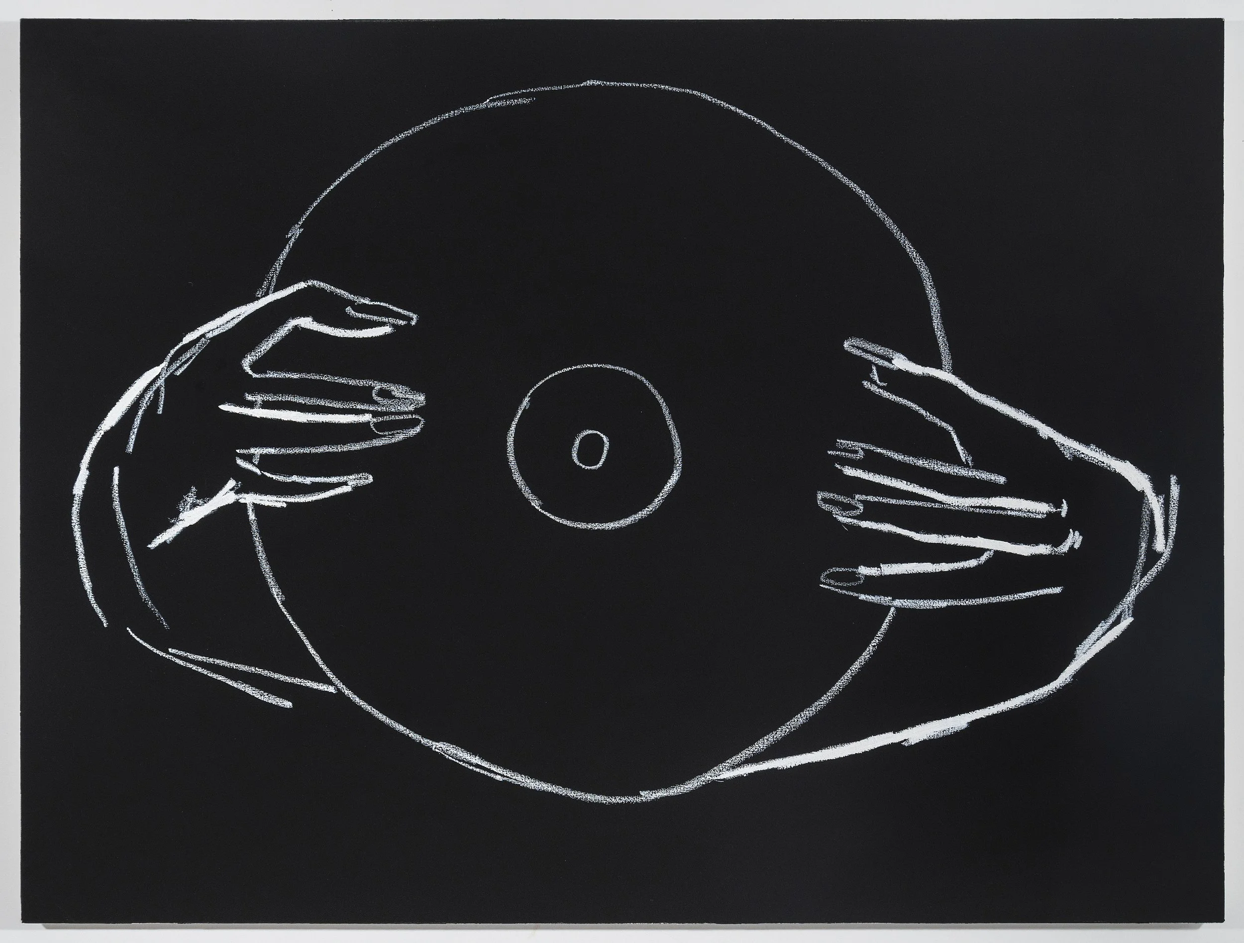  oil stick and acrylic on canvas  36 x 48 in  2021 