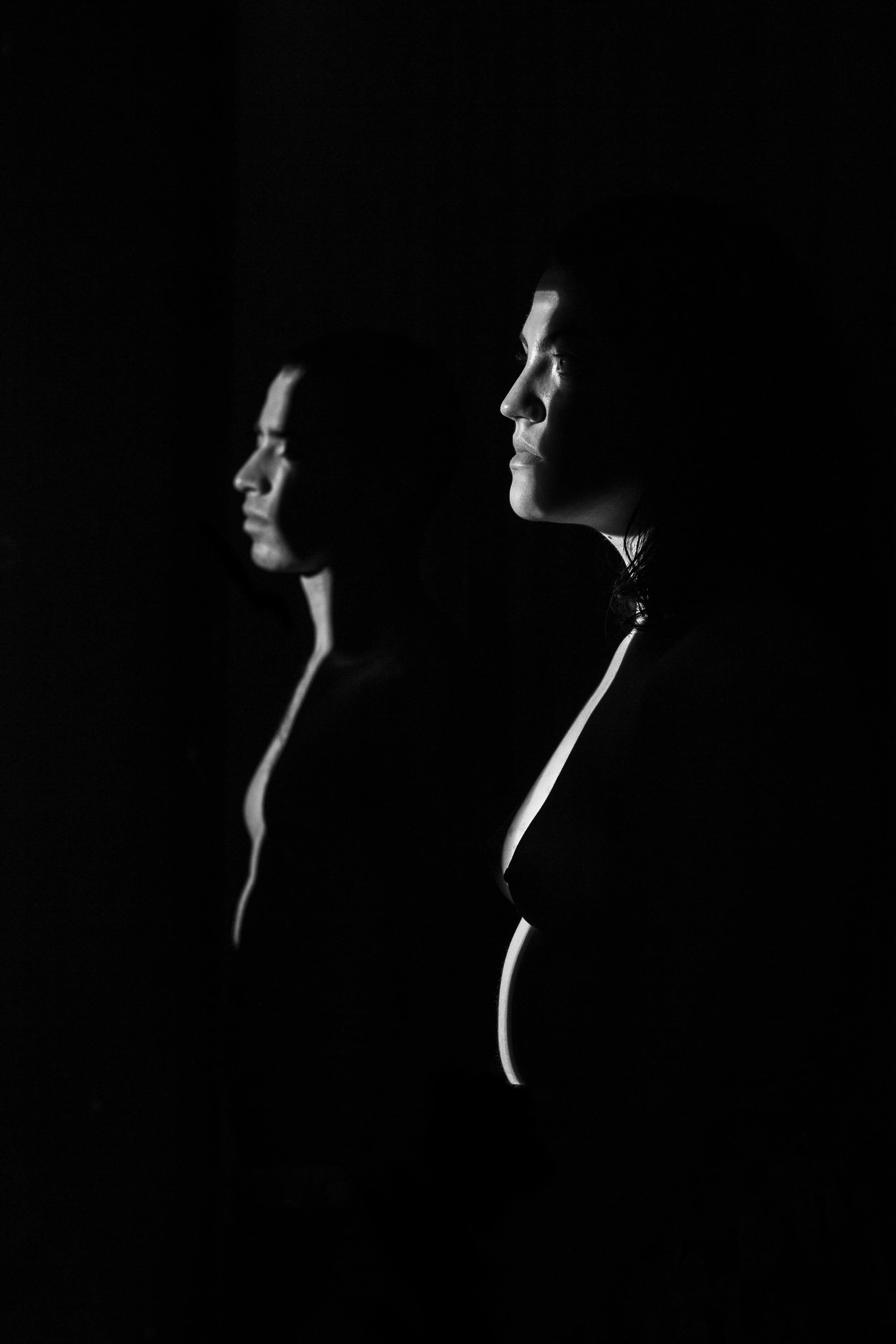 Hanna and Shawn, lighting study.